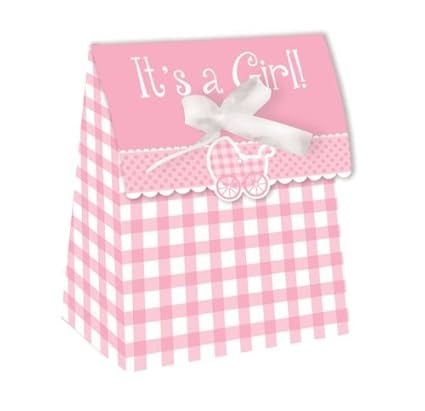 Amazon Com Creative Converting Baby Shower Girl Gingham 24 Count