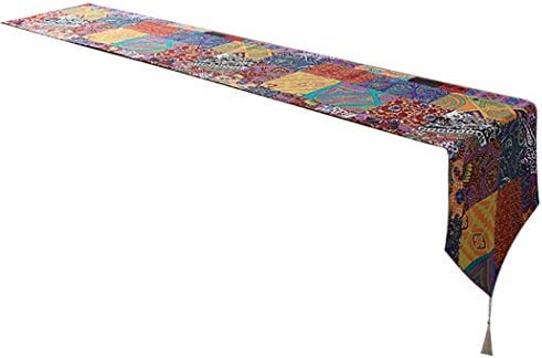 Outgeek Table Runner Retro Bohemian Style Bed Runner Bed Scarf Dresser Scarf Dinner Table Decoration Buy Online At Best Price In Uae Amazon Ae