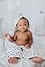 Muslin Hooded Bath Towel for Baby or Toddler with Terry Cloth Interior 33 inches