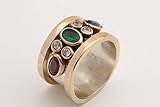 Special Design Turkish Handcrafted Jewelry Oval Cut Sapphire Ruby Emerald Topaz 925 Sterling Silver Band Ring Size Options