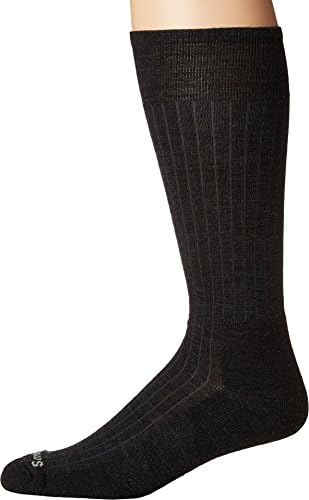 Smartwool New Classic Rib Crew Socks - Men’s Medium Cushioned Merino Wool Performance Socks
