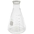 PYREX 1L Narrow Mouth Erlenmeyer Flasks with Heavy Duty Rim, Ea
