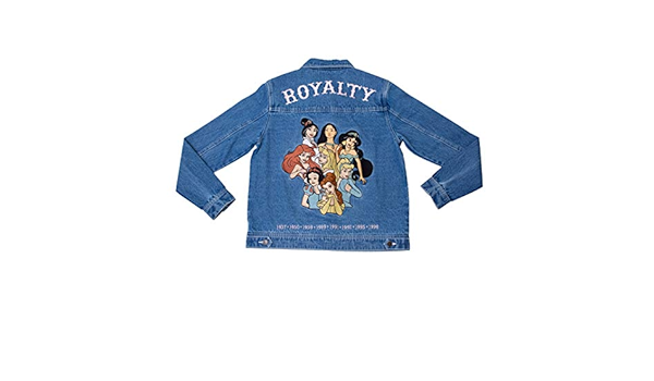 disney princess royalty denim jacket