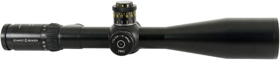 Schmidt & Bender PM II 5-25x56 34mm FFP 1/4 P4FL-MOA Illumi. Riflescope Schmidt & Bender PM II 5-25x56 34mm FFP 1/4 P4FL-MOA Illumi. Riflescope