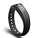 Juboury Bluetooth Activity Fitness Tracker I5 Smart Bracelet Wearable Smart Wristbands with Pedometer Sleep Tracker for IOS Android Phones (Black)