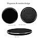 Wireless Charger, Ubegood Wireless Charging Pad for iPhone X, iPhone 8/8 Plus, Galaxy S8/Note 8, Nexus 4/5 / 6 (with all Qi Enabled Phones), Black