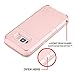 TabPow Galaxy S8+ Plus Case, Hidden Door Slim Wallet Case, Fits 2 Cards and Cash, Reinforced Bumper Protection, Mirror, Front Frame Screen Protection for Samsung Galaxy S8+ Plus(2017) -Rose Pink