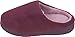 Luxehome Women's Slip On Indoor/Outdoor Coral Fleece Footwear/Slippers (5/6 US, Purple)