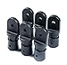 Thorn Boat Bimini Fittings Top Cover Cap Eye End Nylon Black Pack of 6 Black, 3/4 Inch (Internal Version for 1