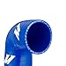 Mishimoto MMHOSE-SUB-INT4BL Silicone Intercooler Hoses Fits Subaru WRX/STI 2004-2007 Blue