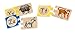 Melissa & Doug Self-Correcting Alphabet Letter Puzzles (Developmental Toys, Wooden Storage Box, Detailed Pictures, 52 Pieces, 7.62 cm H × 34.925 cm W × 14.605 cm L)