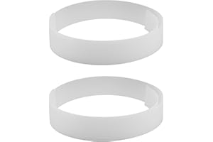 GOOHOCHY 2pcs LED Light Diffuser Sheet 0.5mm Milky White Acrylic Optical Scattering Panel for LED Strip