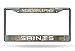 Rico Industries NFL New Orleans Saints Standard Chrome License Plate Frame