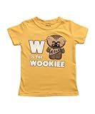 Little Boys' Star Wars W Is For Wookiee T-Shirt 3T
