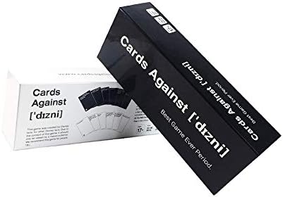 SUPETE Cards Against Mug. with 1356 Cards Contains 987 White Cards and 369 Black Cards for Maximum replayability a Party Game