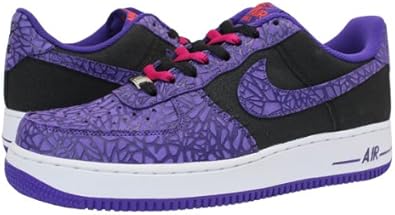 black and purple nike air force 1
