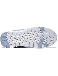DR. Scholl's Frida - Zapatillas de espuma viscoelástica para mujer, color blanco y gris (16.4 ft)