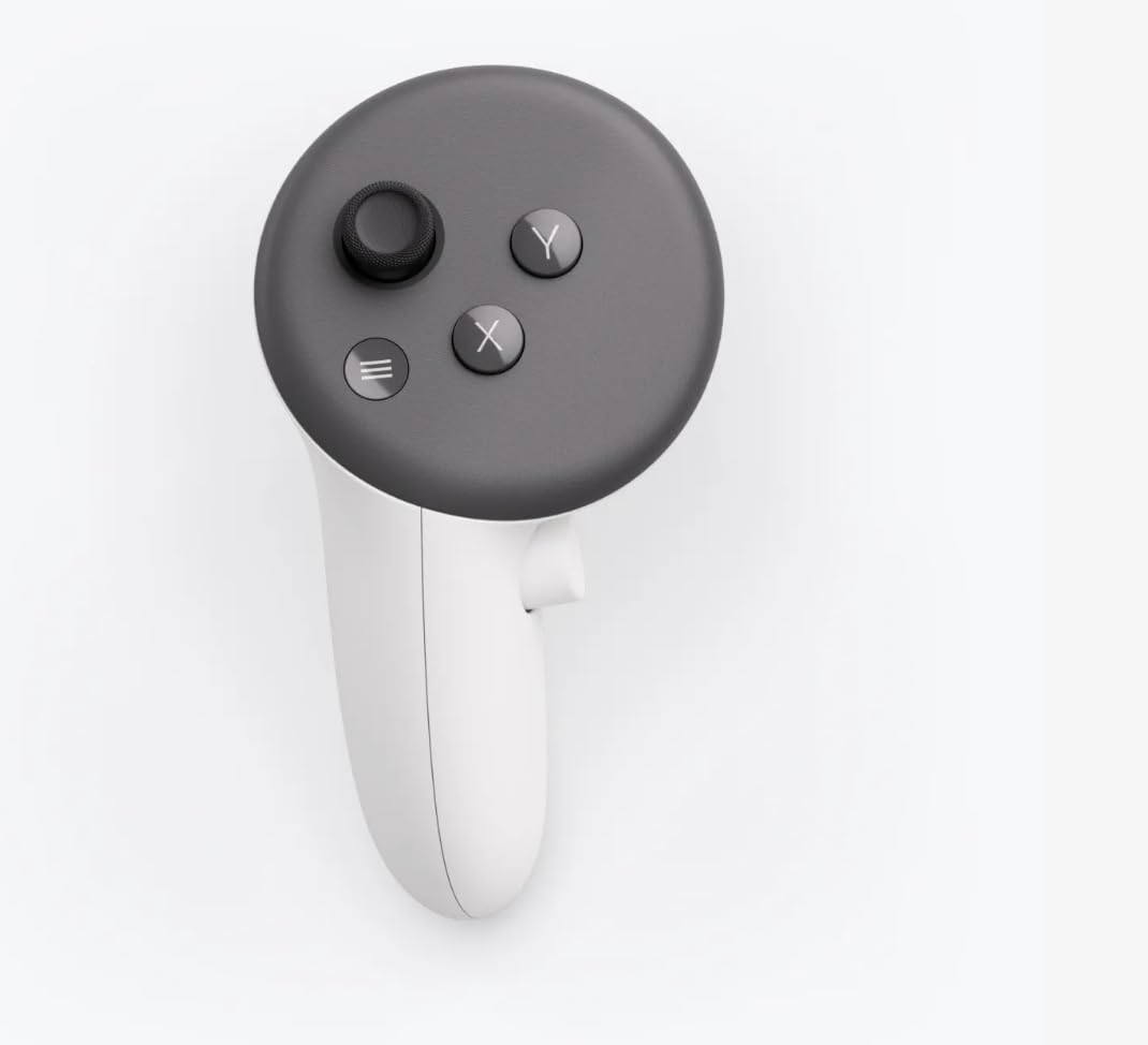 Meta Quest 3 Controller Left – Compatible VR Controller with Precision Tracking & Touch Plus Haptics, Replacement Left Hand Controller for Quest 3 & 3S