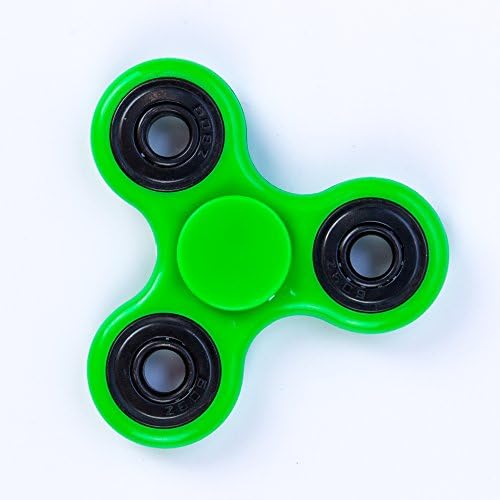 Redditline Spinner Fidget, High Speed Stainless Steel Bearing Focus The Anti-Anxiety 360 Spinner Helps Focusing , Best Stress Reducer Relieves Anxiety ,Finger Spinner For Kids &amp; Adults (Green)