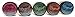 Lindy's Stamp Gang Magical Jar Set, 0.25-Ounce, Autumn Leaves, 5 Per Package