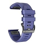 ANCOOL Compatible with Fenix 5 Plus Band Soft Silicone 22mm Watch Bands Replacement for Fenix 5 Plus/Fenix 5 / Instinct/Forerunner 935/Approaach S60 Smartwatches