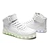 Helen's Men's Pinkmartini 7 Colors Light Up High Top Sports Sneakers