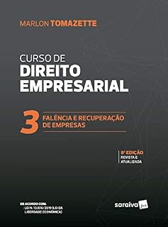 Livro Curso de Direito Empresarial Vol. 3 - Falência e Recuperação de Empresas