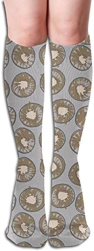 Kiwi Pattern Women Fashion Warm Sports Casual Fancy Socks
