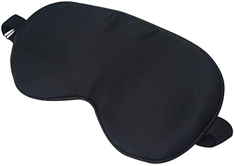 Shineverta Natural silk Sleep Mask ,Comfortable &amp; Soft Silk Blindfold ，smooth eye mask