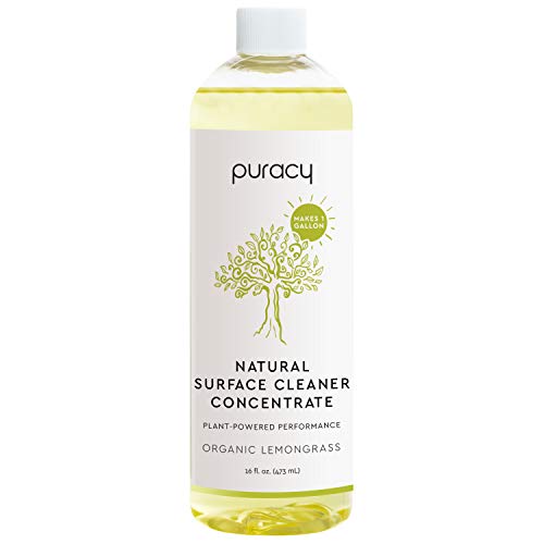 Puracy MultiSurface Cleaner, Organic Lemongrass, StreakFree Natural