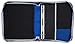 Mead 1-1/2Inch Zipper Binder, 3 Ring Binder, Heavy Duty, PRO Platinum, Blue/Black (72864)