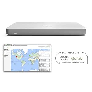 Cisco Meraki MX68 Router Security Appliance Includes 3 Year Enterprise License