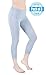 Sexy Basics Womens 3 Pack Stretch Cotton Light & Bright Capri Legging Tights