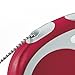 Flexi Vario Retractable Dog Leash (Cord), 16 ft, Medium, Red
