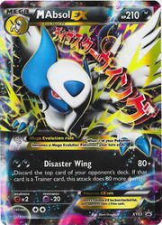 Pokemon - M Absol-EX  - XY Black Star Promos - Holo