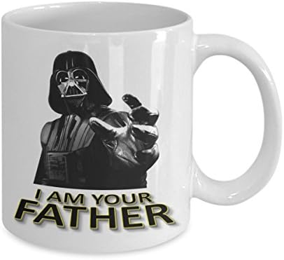Fathers Day Gifts - Star Wars Mug - I Am Your Father Mug - Funny Coffee Mug - Gift For Dad From Daughter Son Wife - Darth Vader Coffee Mug 11 oz