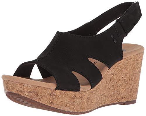 clarks womens wedges