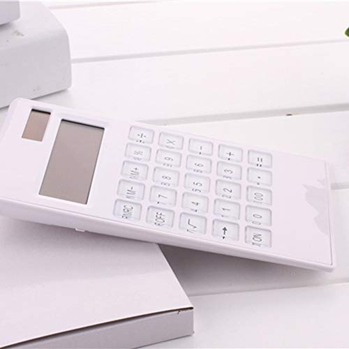 image for ExhilaraZ Mini Digital Calculator Crystal Buttons Solar Battery Dual P