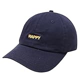 City Hunter C104 Happy Small Embroidered Cotton Baseball Caps 12 Colors