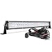 32'' LED Light Bar DWVO 390W Straight 48000LM Upgrade Chipset with 8ft Wiring Harness for Offroad Driving Fog Lamp Marine Boating IP68 WATERPROOF Spot & Flood Combo Beam Light Bars, 2 Year Warranty