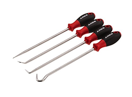 image for ARES 70246 | 4-Piece Hook and Pick Set | Includes a Large Straight Pic