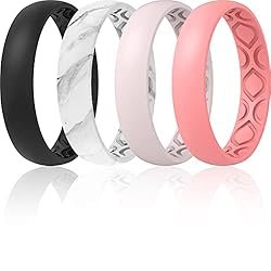 ThunderFit Silicone Wedding Bands for