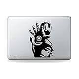 Iron Man Hand Sticker Decal Macbook, Air, Pro all Models