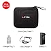 RC Drone Carry Case Organizer Drone Bag Black Portable for le-idea IDEA7 RC Drone, Included IDEA7 Battery, Charger Plug, USB Charger Line