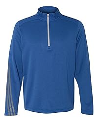 adidas Men's Brushed Terry 1/4 Zip
