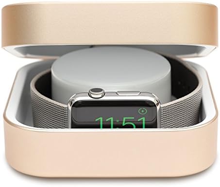 Amber - A Chic Watchcase Power Bank/Charger for Apple Watch (Gold)
