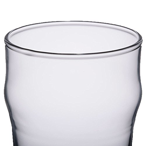 Beer Glasses (set of 4) - Pub Bar Glasses 20 oz. - Big Tasteful Beer Glasses for Porter, Stout, Lager, IPA and Craft Beer - Cool Gift Set for Men