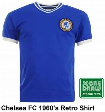 Chelsea FC Crest Retro Shirt
