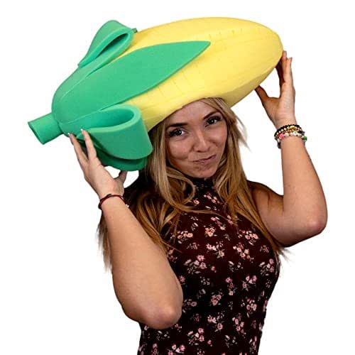 FOAM PARTY HATS: Corn Cob Hat 