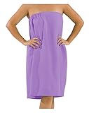 byLora, Waffle Bamboo Wrap for Women, XXL, Lavender Color